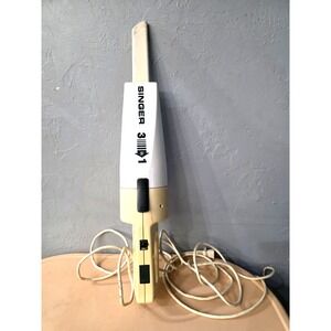 Vintage Singer 3 In‎ 1 Hand Held Vacuum Model 3HV100 Vacuum Cleaner Tested Works